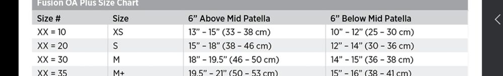 Наколенка ортеза за коляно чисто нова