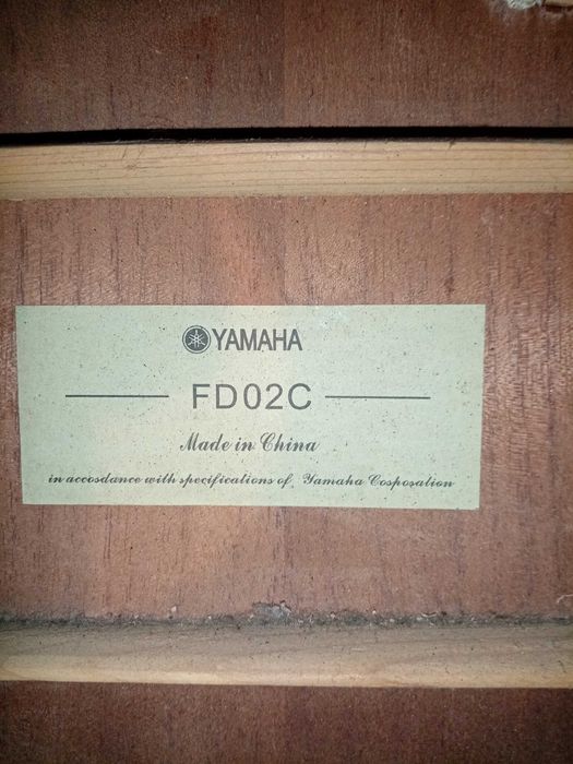 Гитара yamaha fd 02c