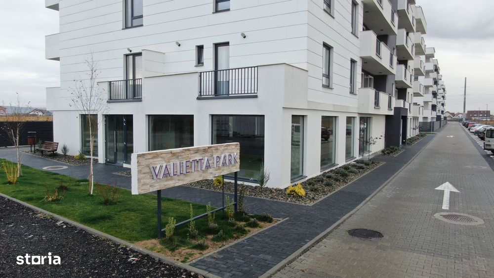 Spatiu Comercial Nou, vitrina mare, parcari + statii electrice SIBIU