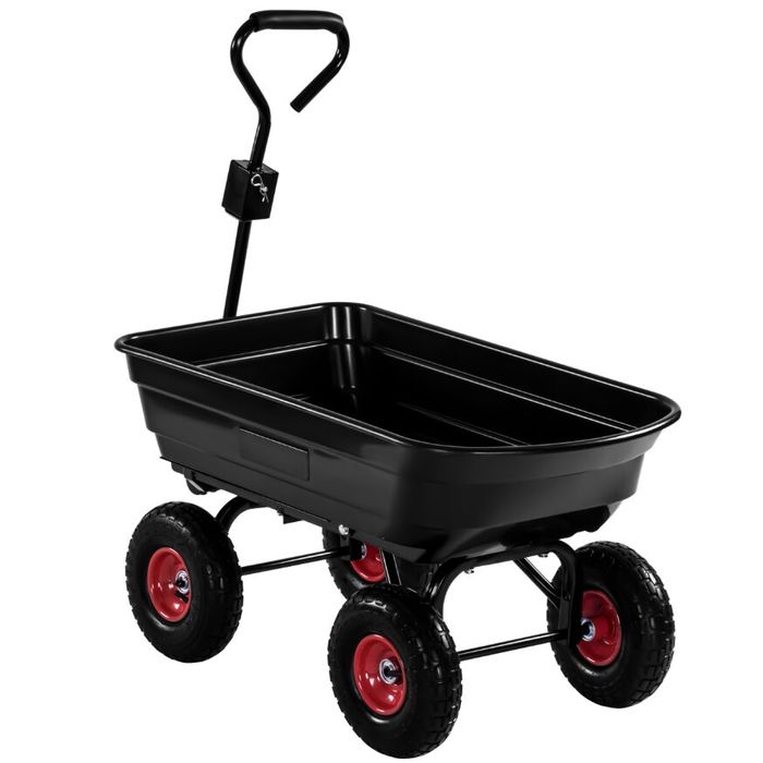Carucior pentru transport, capacitate 75 litri, 300 Kg, Kraft