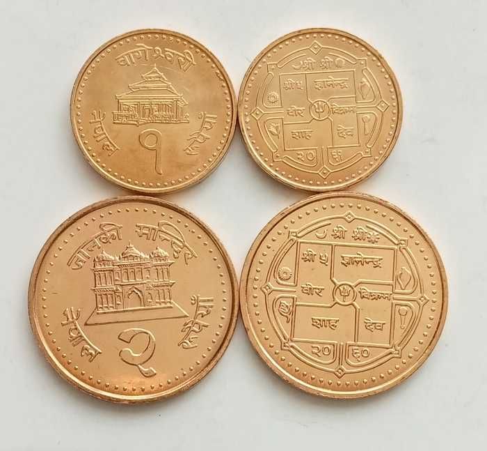 Монеты - Непал, Макао, Лаос, Мьянма, Турция, Франц. Полинезия, Япония.