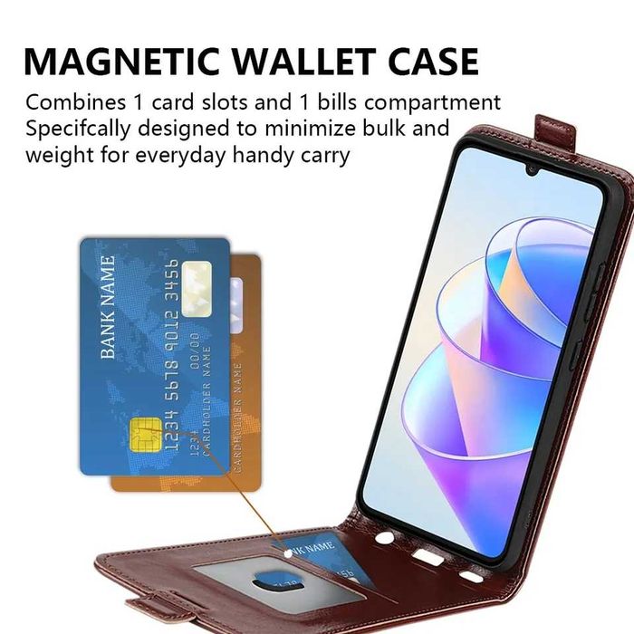 Xiaomi Redmi Note 12 Pro / Pro+ / 12S / Вертикален кожен калъф