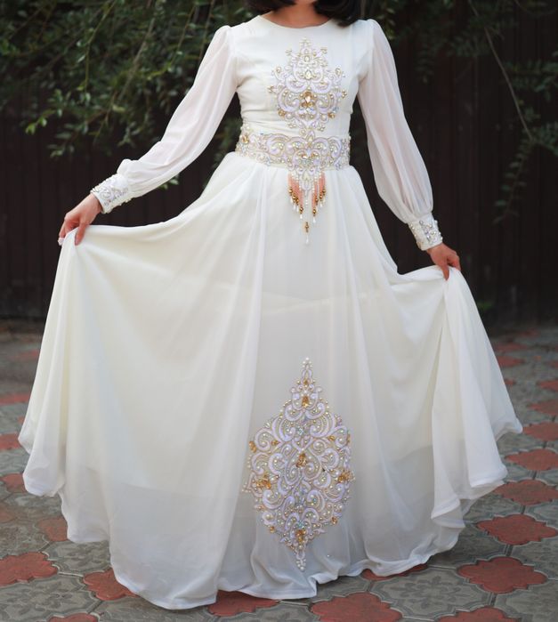 Свадебное платье для узату. Б/у