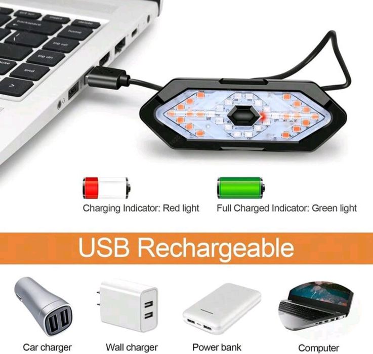 Мигачи за велосипеди с звукови ефекти