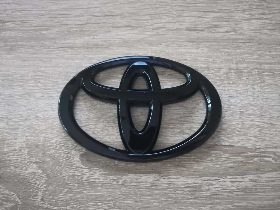 черна емблема за Toyota 14 cm