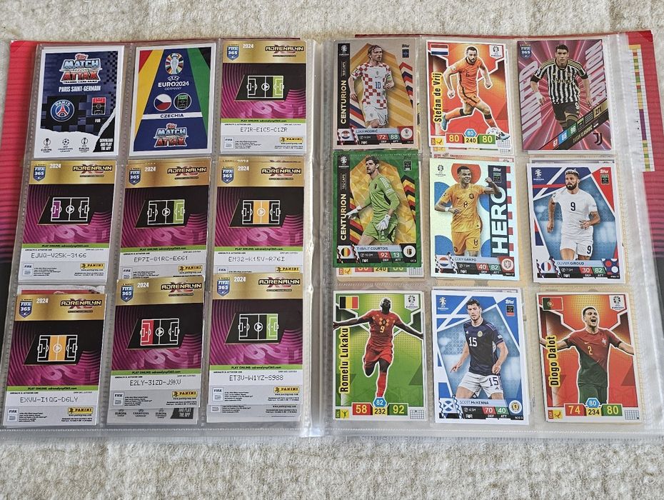 Карти с футболисти