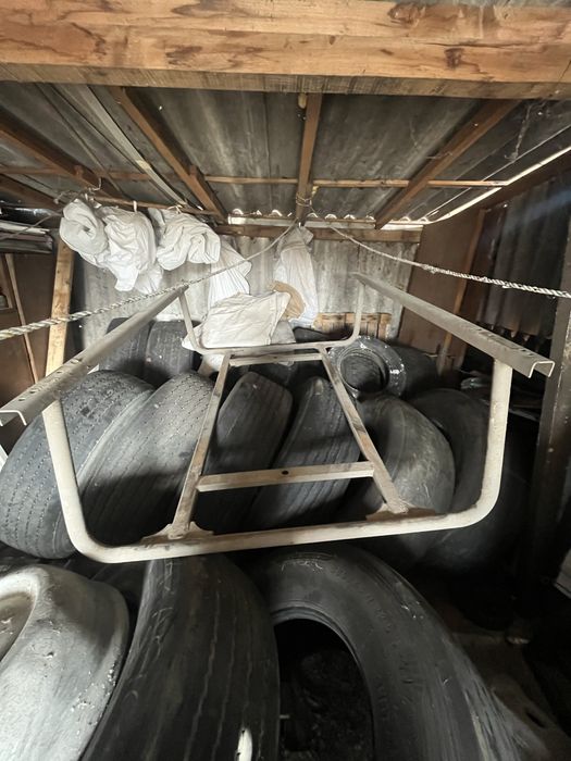 Suport roata rezerva dublu