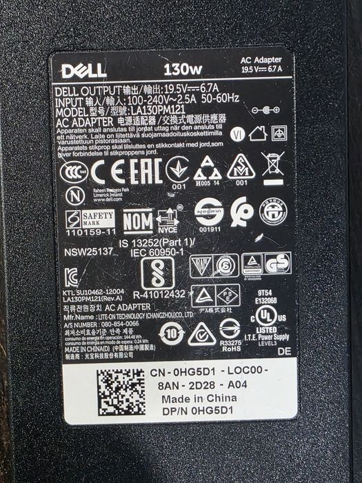 Docking station thunderbolt încărcător 130 w