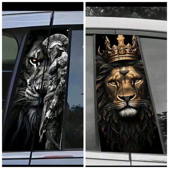 Винилови водоустойчиви  стикери за кола