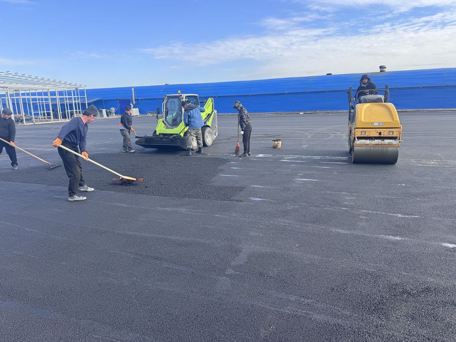 Асфальт. Асфальтирование. Укладка асфальта