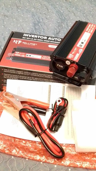 Invertor auto 12-220 V 500w