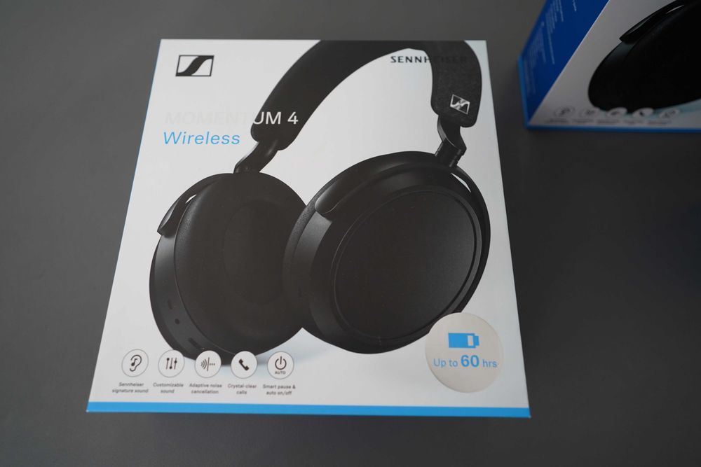 Sennheiser Momentum 4 Wireless - безжични слушалки, чисто нови, запечатани