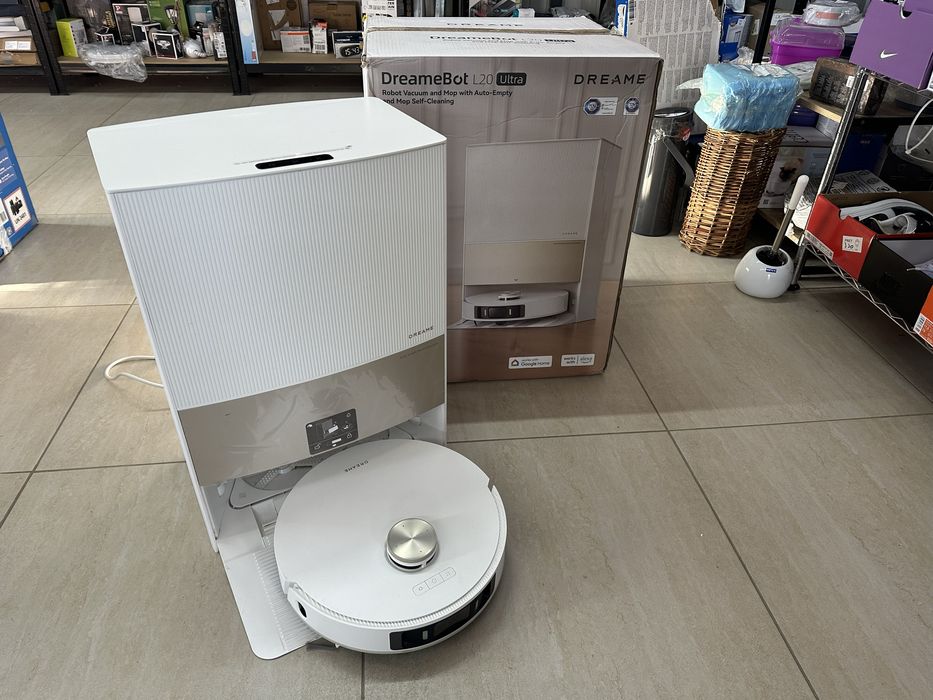 Aspirator DreameBot  L20 Ultra, 6.400 mAh, 7.000 Pa,