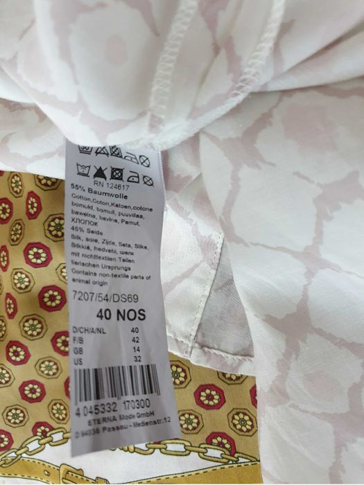 Camasa matase naturala bumbac Eterna Zara Massimo Dutti