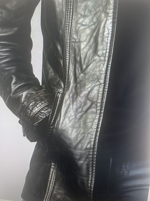 Кожено яке ново без закопчаване р-р M