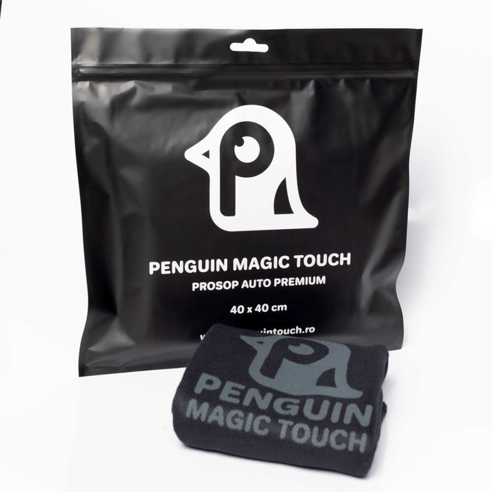PREMIUM: Prosop Auto Microfibra Penguin Magic Touch Pachet COMBO