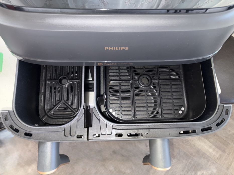 Friteuza cu aer cald dubla PHILIPS