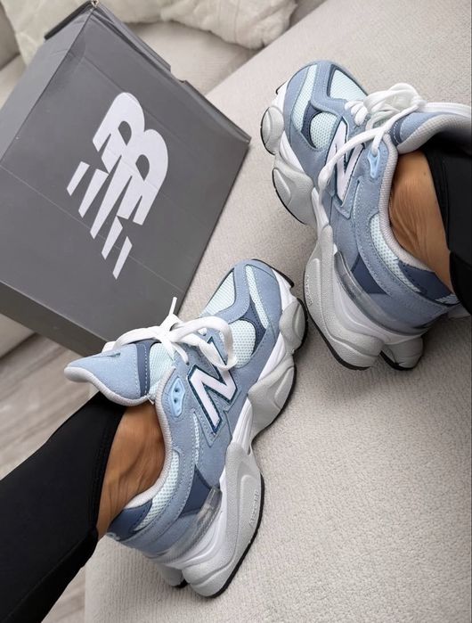 Дамски New balance 9060, естествен велур! Видове
