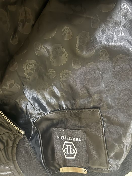 Philipp plein  оригинално мъжко кожено яке  600 лв