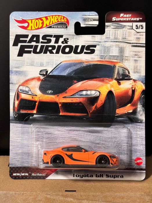 Hot wheels premium Toyota GR Supra