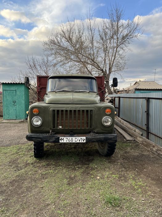 ГАЗ 53 самосвал на ходу