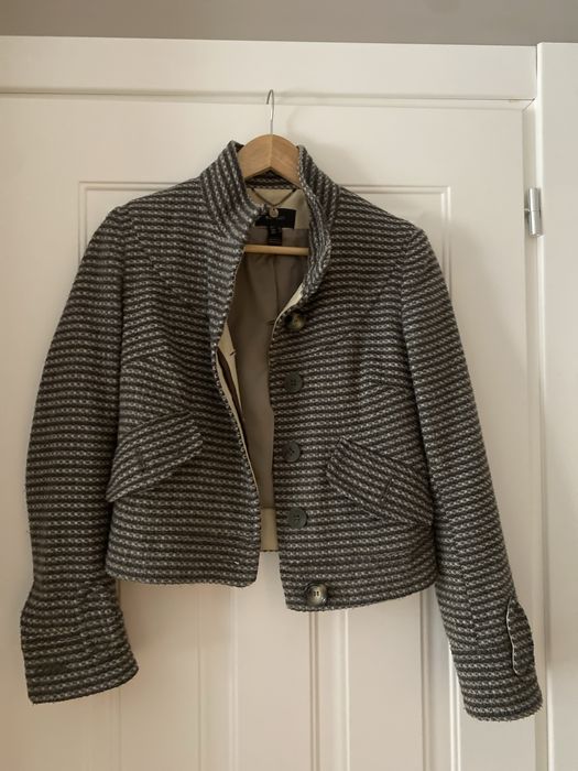 Вълнено сако Mango и Tweed сако Mango