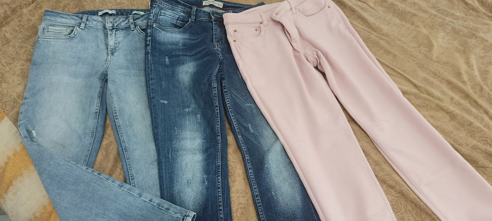 Джинсы разных стилей