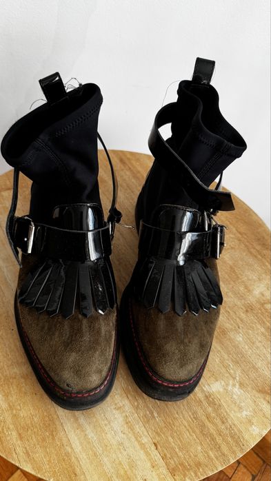 ghete musette 35.5-36 subțire kaki