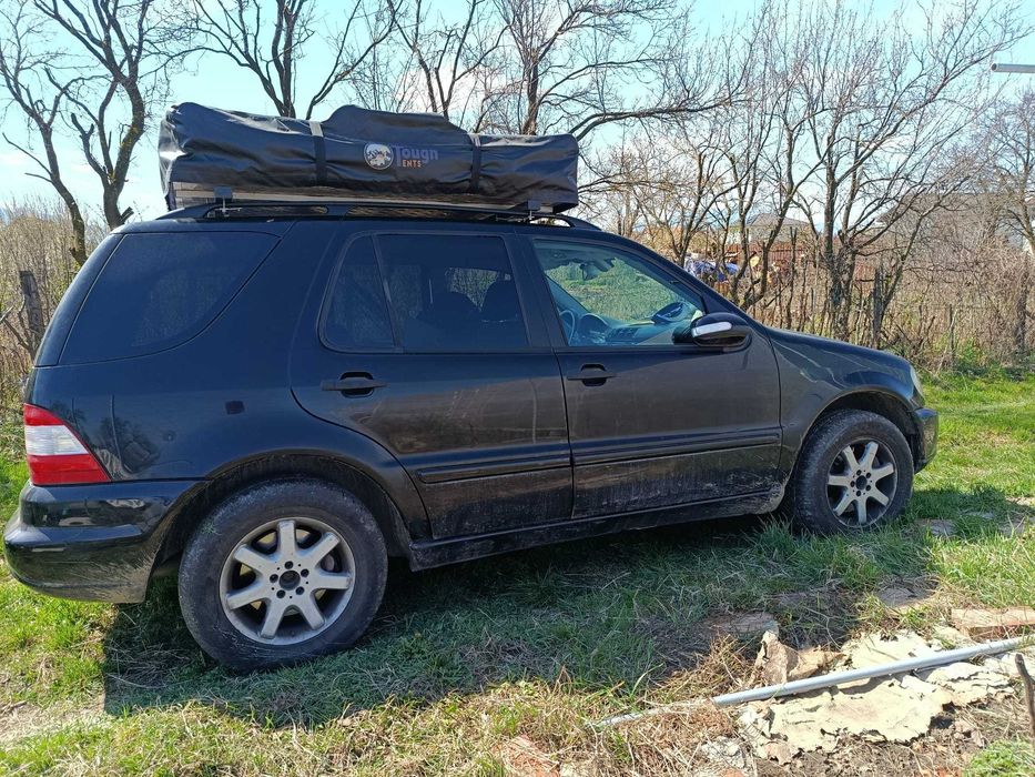 Mercedes-Benz ML 270 CDI + Cort auto pe plafon Tough Tents cu anexa (Full Overlanding Setup) | Se vand separat sau impreuna