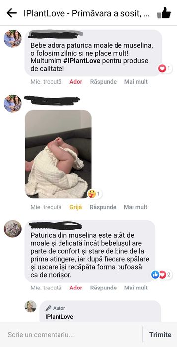 Paturică bebe, moale, de muselină, ALBĂ, bbc 105×105 cm