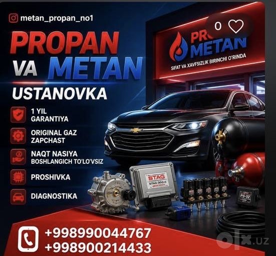 Propan va Metan gaz Servis