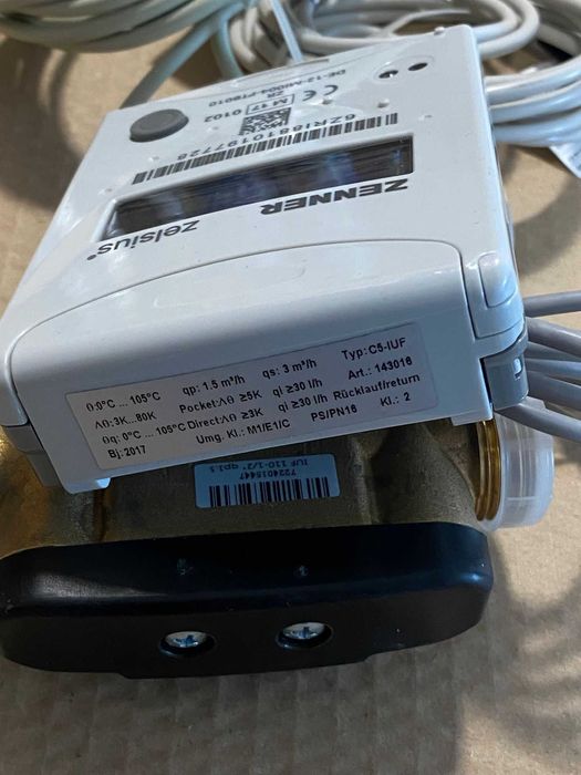 Contor compact de energie termica cu ultrasunete Zenner Zelsius C5 IUF