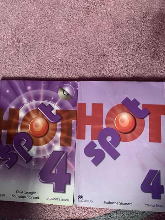 Учебници и учебни тетрадки по английски за 4 и 5 клас, Hot spot