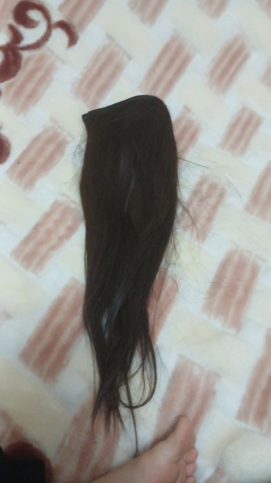 Soch tabiy zakolka qilingan 2 ta bor