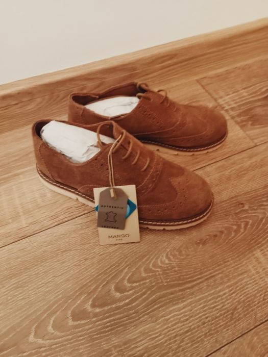 Pantofi băieți Mango Kids, mărimea 33