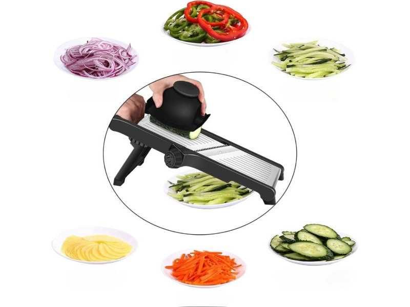 Ръчна Резачка за Зеленчуци от Неръждаема Стомана MILcea 1-9 мм