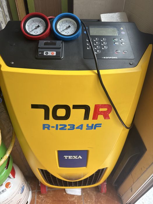 Incarcare freon  r1234yf nou cu aparat ultima generație texar707r