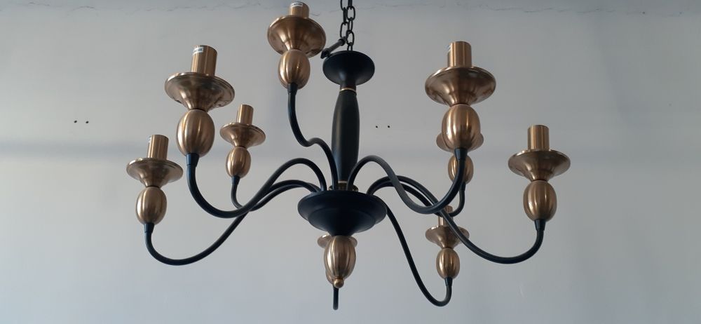 Люстра девятирожковая