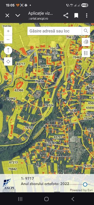 Teren intravilan zona Castel