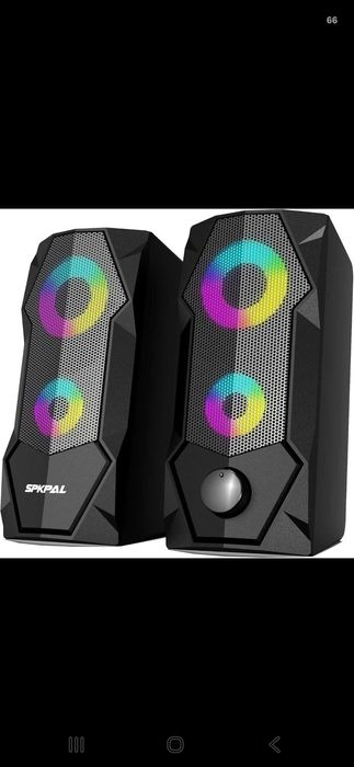 Тонколони за компютър – 10W, USB, AUX 3.5 мм Gaming