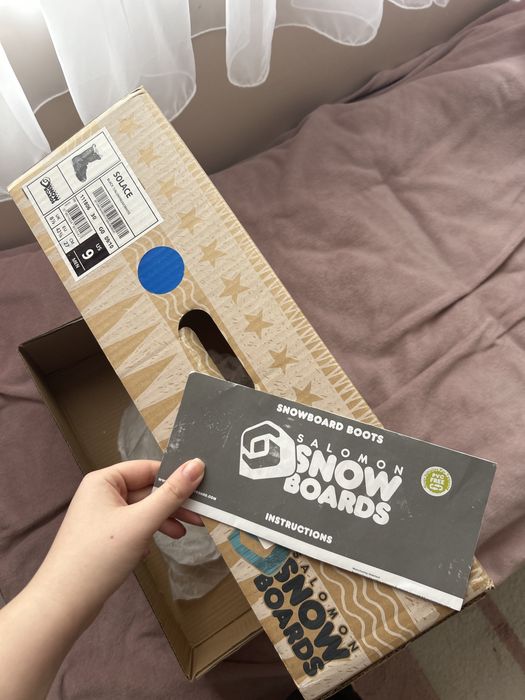 Salomon solace snowboard shoes