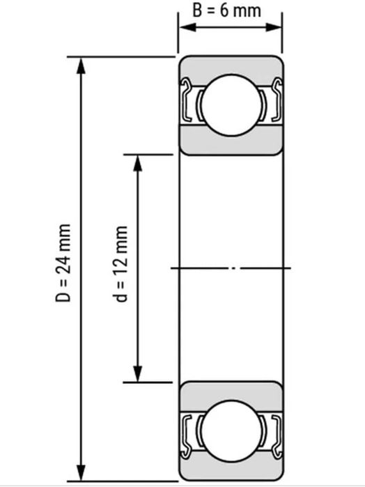 Продаю Подшипники 10 шт 12х24х6
ELECTROPRIME 10 шт. 12 x 24 x 6 мм гер