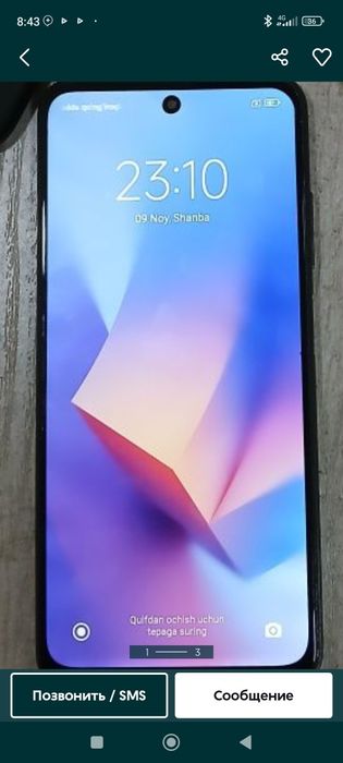 Redmi not 10 6+5 128gb 5g holati idial dak yoq past kopiya abmen bor