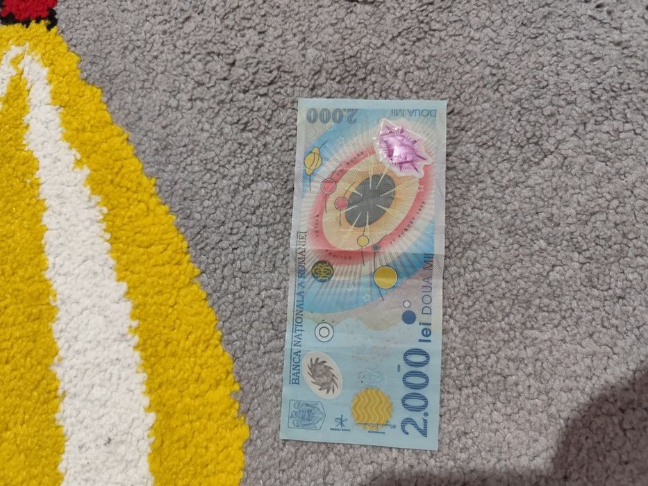 Bancnota   eclipsa solară an 1999 serie 008C 002D 003C