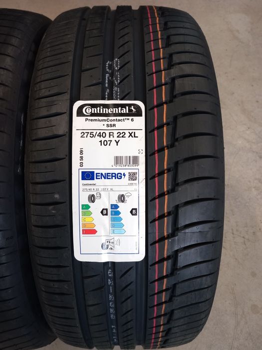 275/40/22 107Y XL 2бр.Continental PremiumContact 6 SSR (RSC)