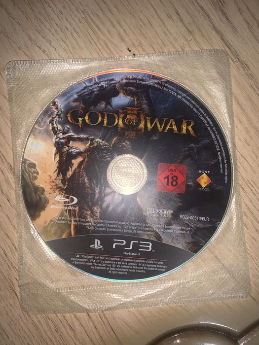 Playstation 3 God Of War 3 Diski Original
