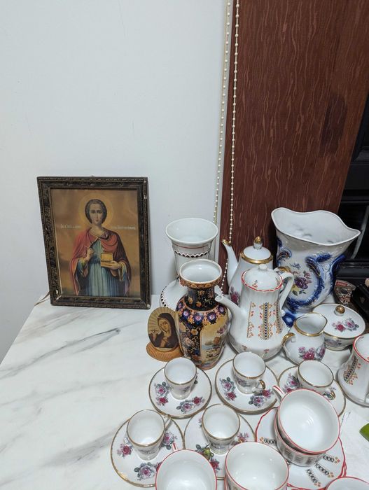 Icoană veche sfințită – Sfântul Pantelimon – piesă rară de colecție