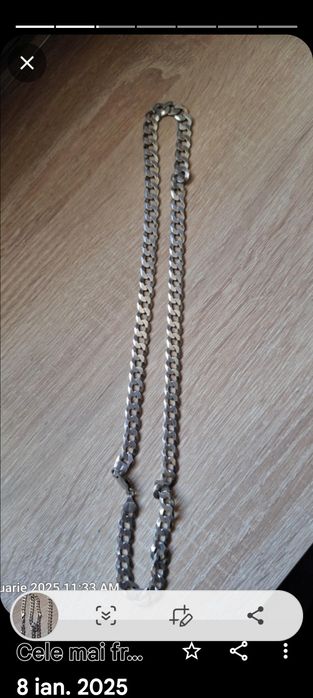 Lanț argint bărbați