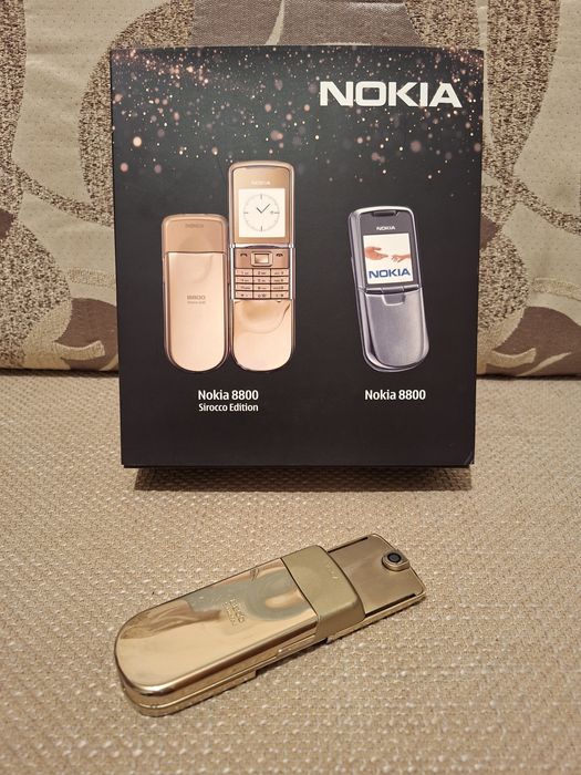 Нокия 8800 gold sirocco +документы