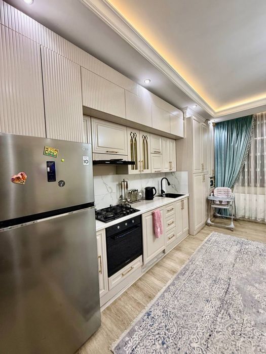 3ком 80м2 Паркентский Real House новостройка мебель техника